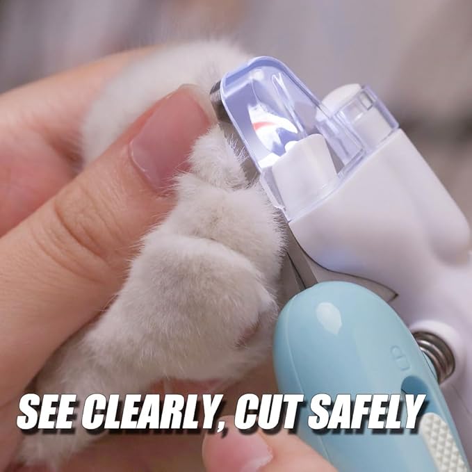 Shophively™ Nail Tool – LED Pet Clippers