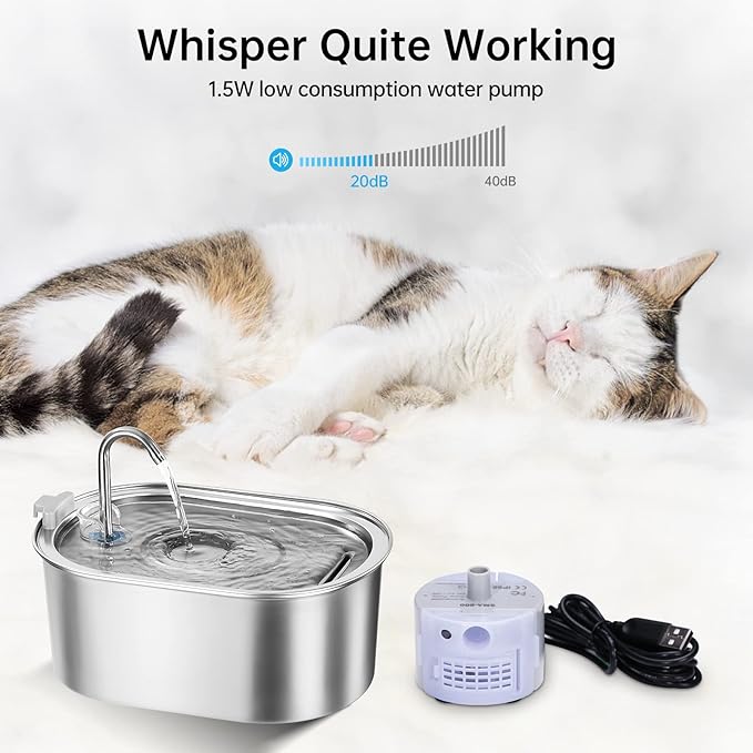 Shophively™ Pet Fountain – Drinking Water Dispenser