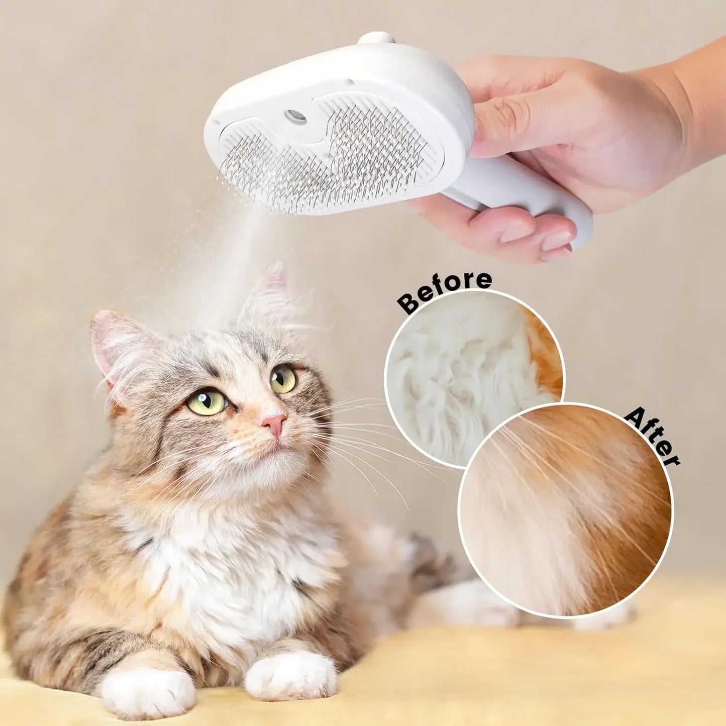 Shophively™ Grooming Comb – Pet Spray Brush